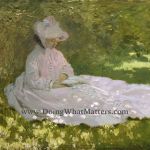 Springtime by Claude Monet, 1872