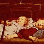 anker-sleepingchildrenonporcelainstove