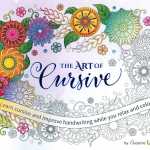 The Art of Cursive coloring book is a delightful way to practice handwriting / penmanship after you have completed the CursiveLogic workbook.