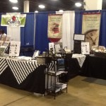 Here's our booth at the Great Homeschool Convention in Greenville, SC.