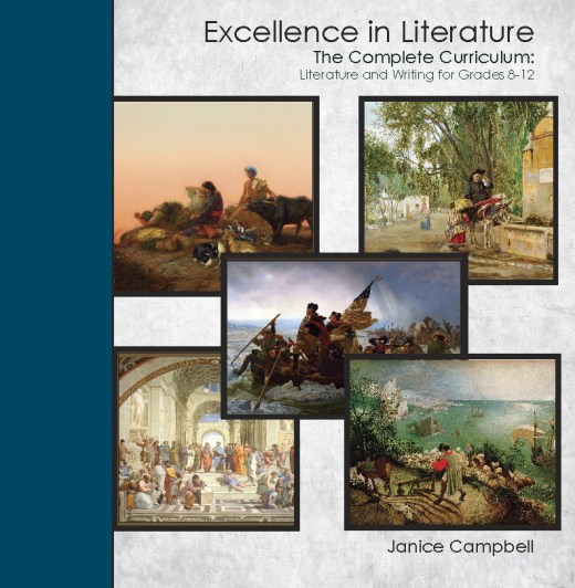 Excellence in Literature Complete Curriculum - all five years in a binder.