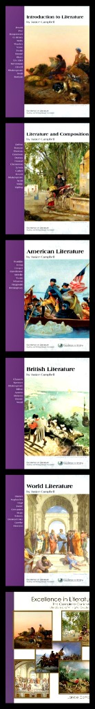 Excellence in Literature: Reading and Writing through the Classics — a curriculum for grades 8-12.