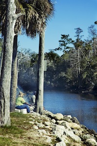 Fishing on the River