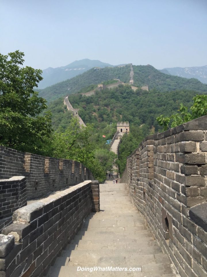 The Great Wall of China, Mutianyu section.