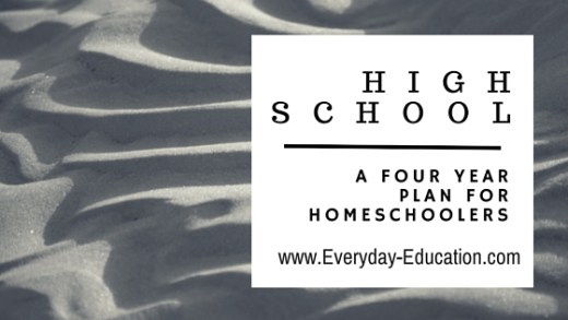A four-year plan for homeschooling through high school
