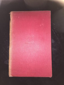 Shabby old book. 