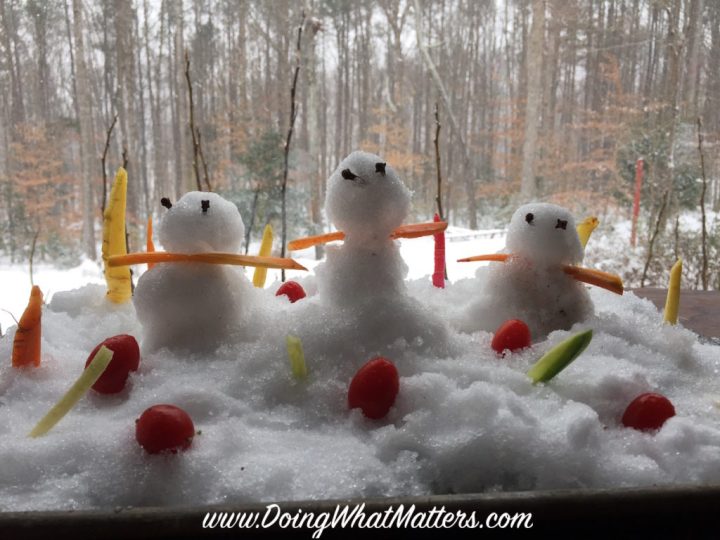 indoor snowmen again