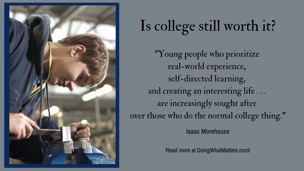 Is college worth it?