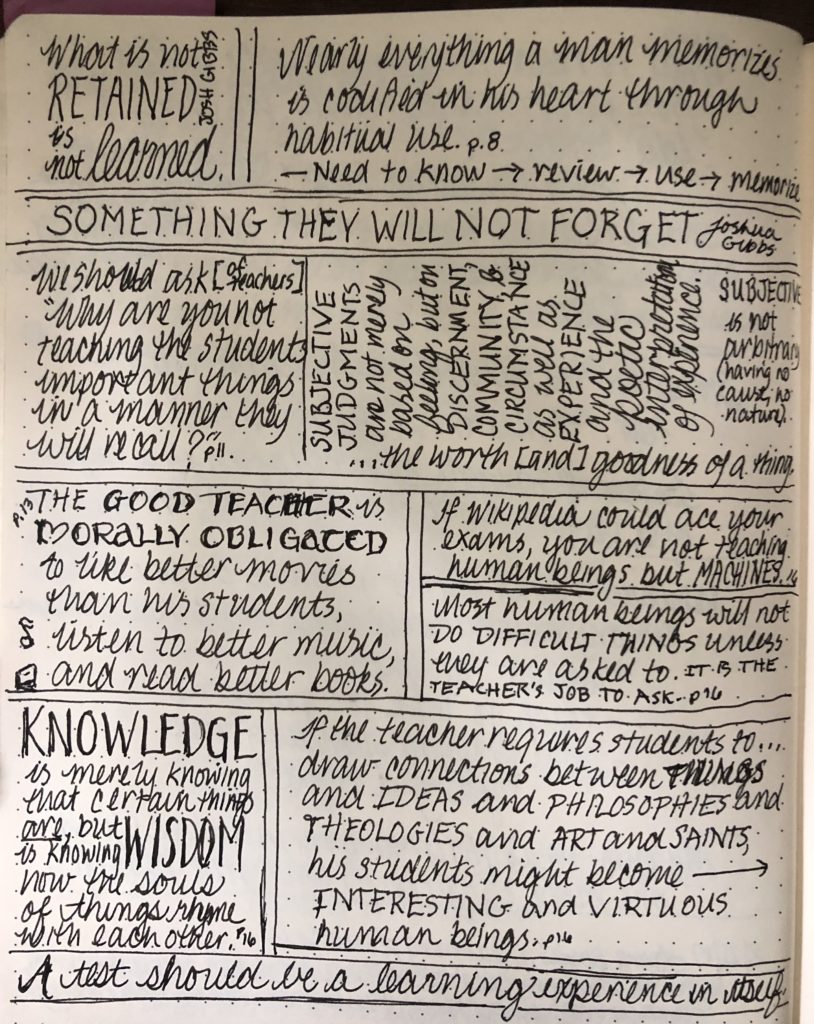 Quotes from Something They Will Not Forget by Joshua Gibbs