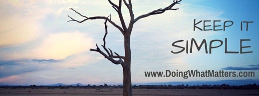 Keep homeschooling simple with simple routines and records.
