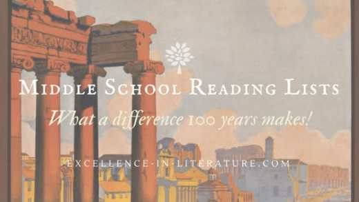 Middle school reading lists: What a difference 100 years makes!
