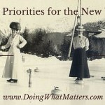 Set priorities for the new year by Janice Campbell