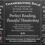 2015 Thanksgiving Sale for Excellence in Literature and more!
