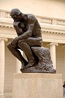 The Thinker by Auguste Rodin