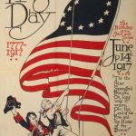 US Flag Day poster from 1917
