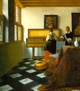 The Music Lesson by Jan Vermeer: There are many ways to learn!