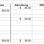 A simple bookkeeping system for small business and home business.