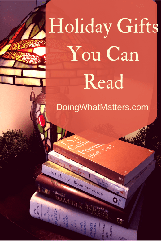 Books are the holiday gifts you can read.
