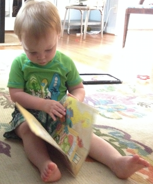 Ira reading.