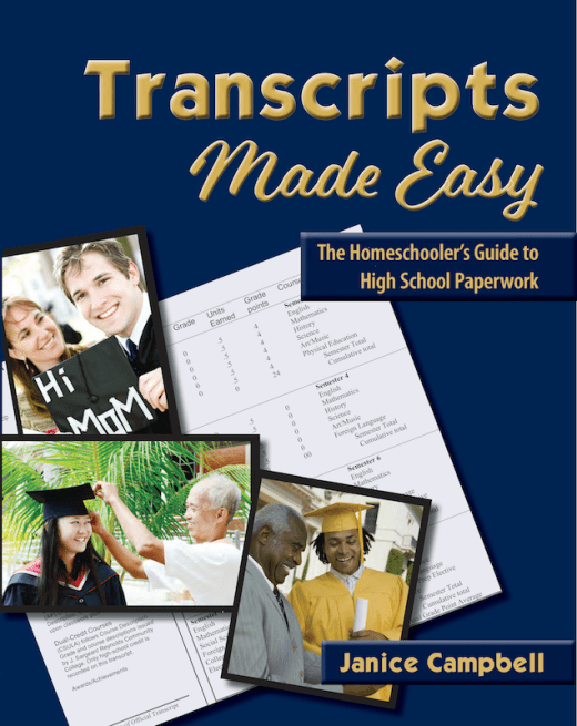 Transcripts Made Easy: The Homeschooler's Guide to High School Paperwork is a best-seller!